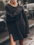 'Cassia' Oversized Knit Sweater - Celes Fashion